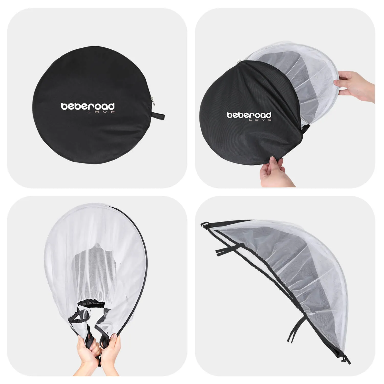 2-in-1 Mosquito Net & Sun Shade