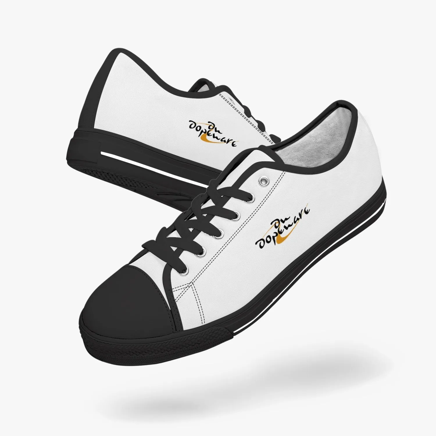 399. New Low-top Canvas Shoes - Tongue Printable