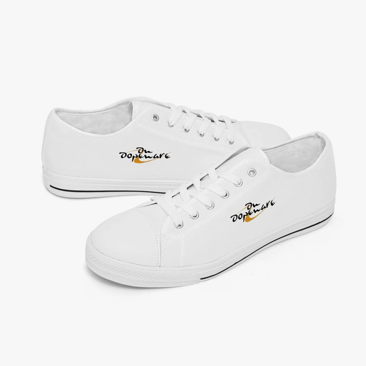 399. New Low-top Canvas Shoes - Tongue Printable