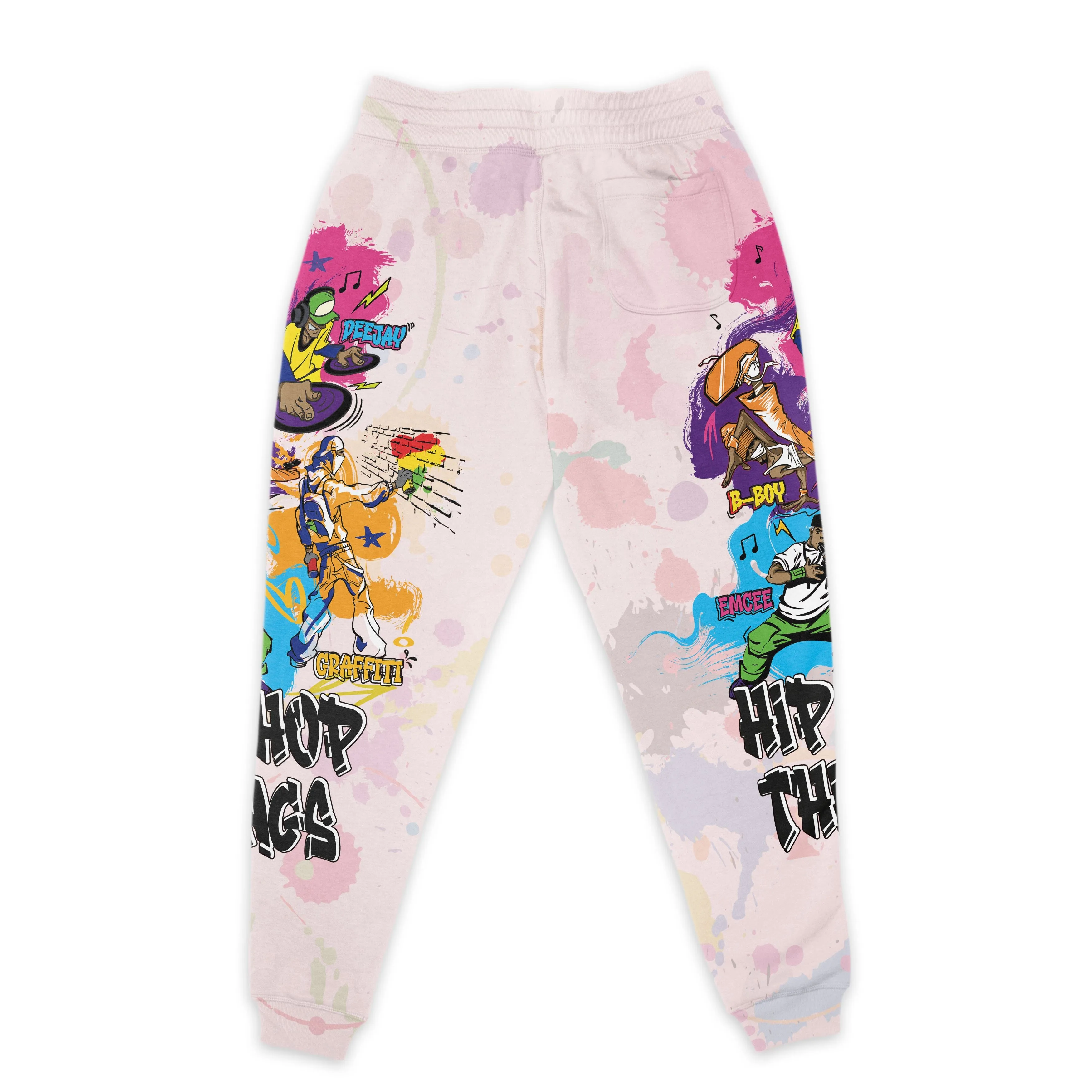 4 Elements Of Hip Hop All-over Hoodie and Joggers Set