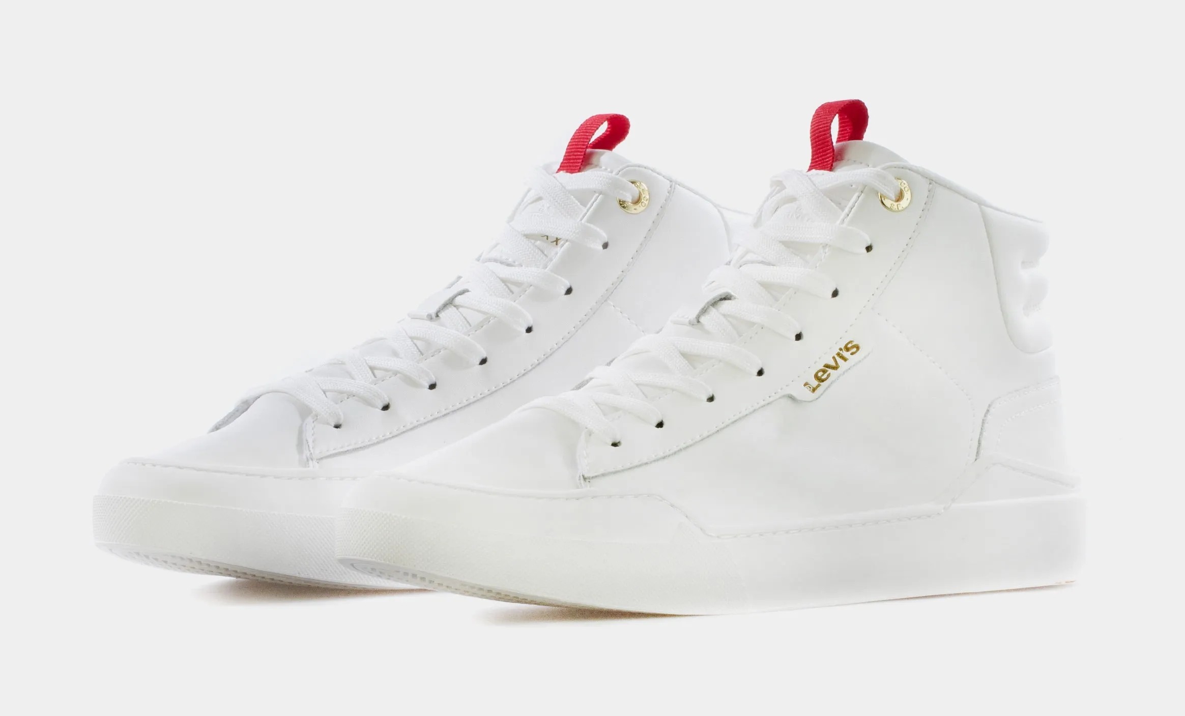 521 XX Est Hi Leather Mens Lifestyle Shoes (White)