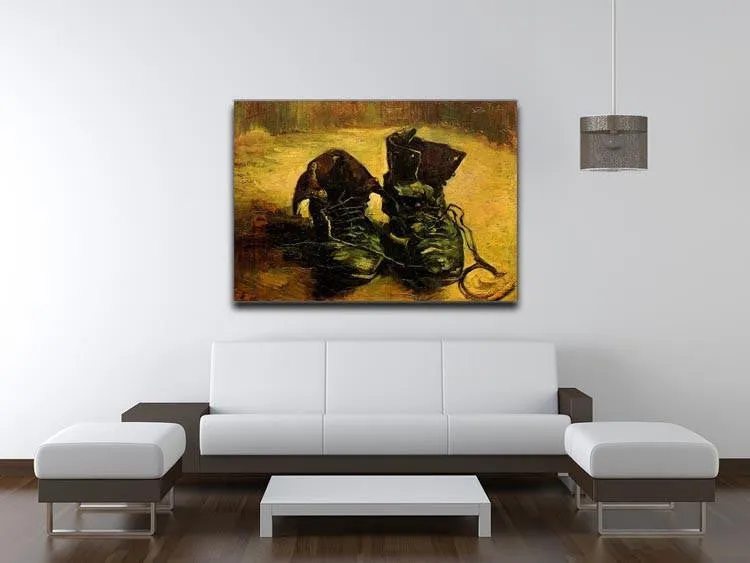 A Pair of Shoes 2 by Van Gogh Canvas Print or Poster