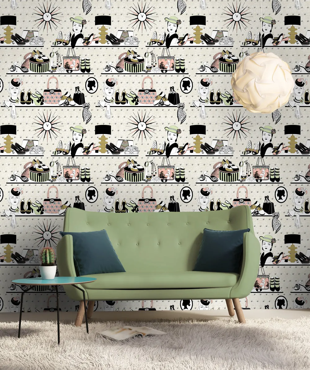 Accessorise (Palm Springs) - Wallpaper Samples