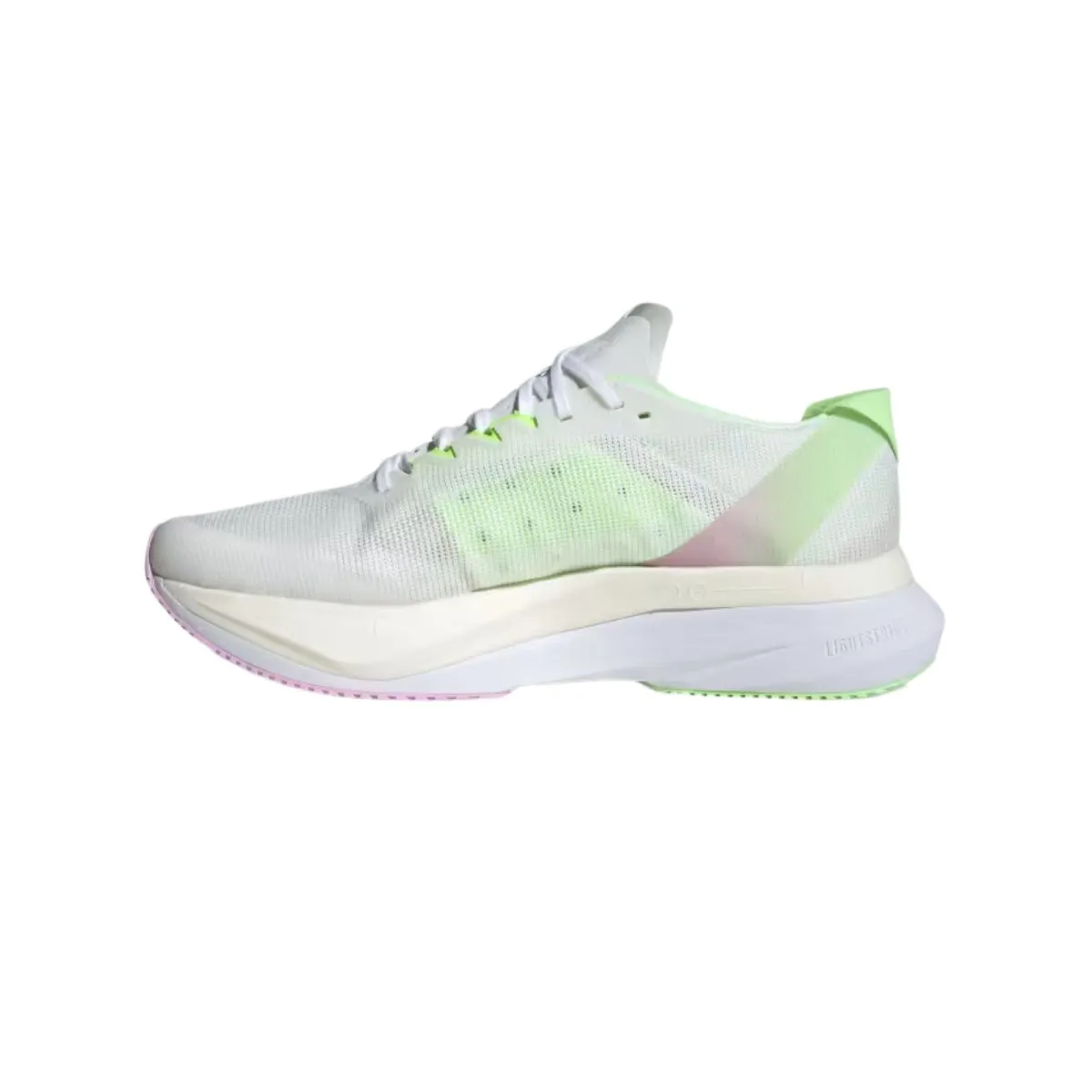 Adidas Adizero Boston 12 White Green SS24 Shoes