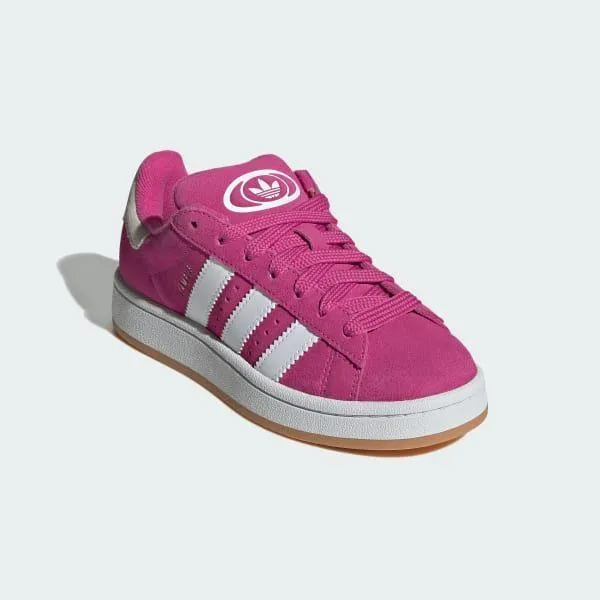 Adidas Kid's Campus 00S Shoes - Semi Lucid Fuchsia / Cloud White / Gum