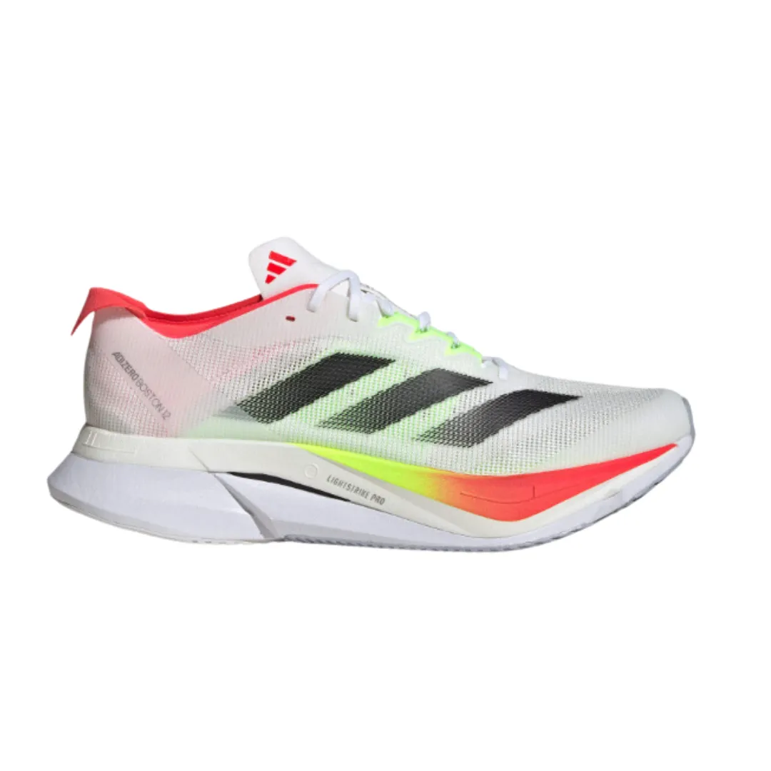 Adidas Men's Adizero Boston 12 Road Running Shoes (JQ2552)