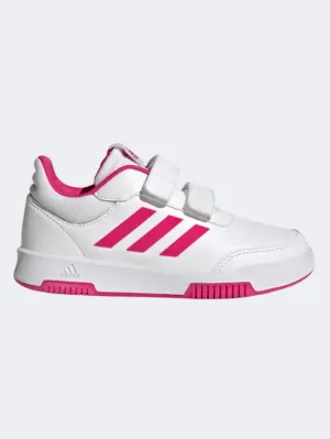 Adidas Tensaur Ps-Girls Running Shoes White/Pink