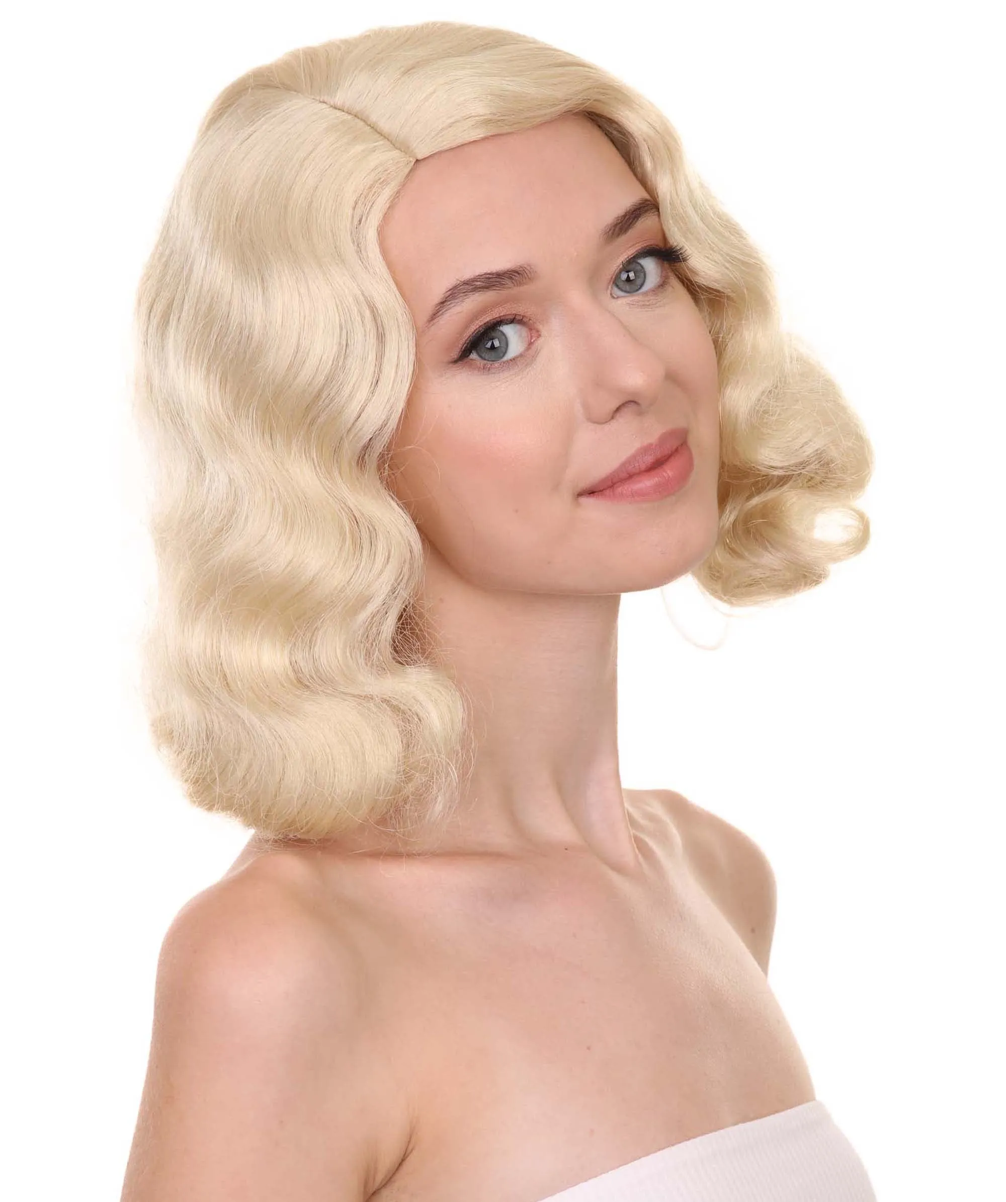 Adult Women's Unfortunate Wig| Blonde TV/Movie Wigs| Premium Breathable Capless Cap