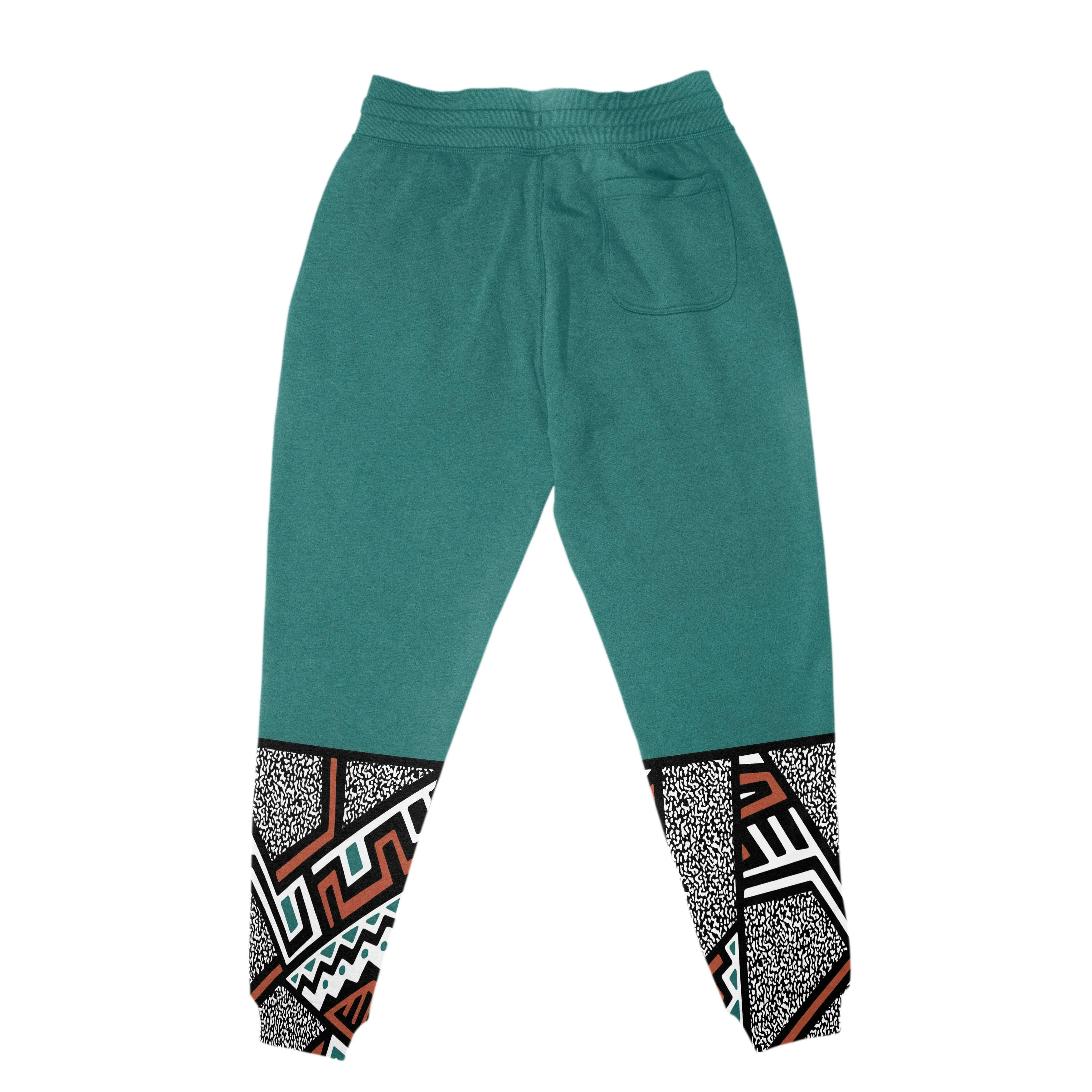 African Geometric Pattern All-over Hoodie And Joggers Set