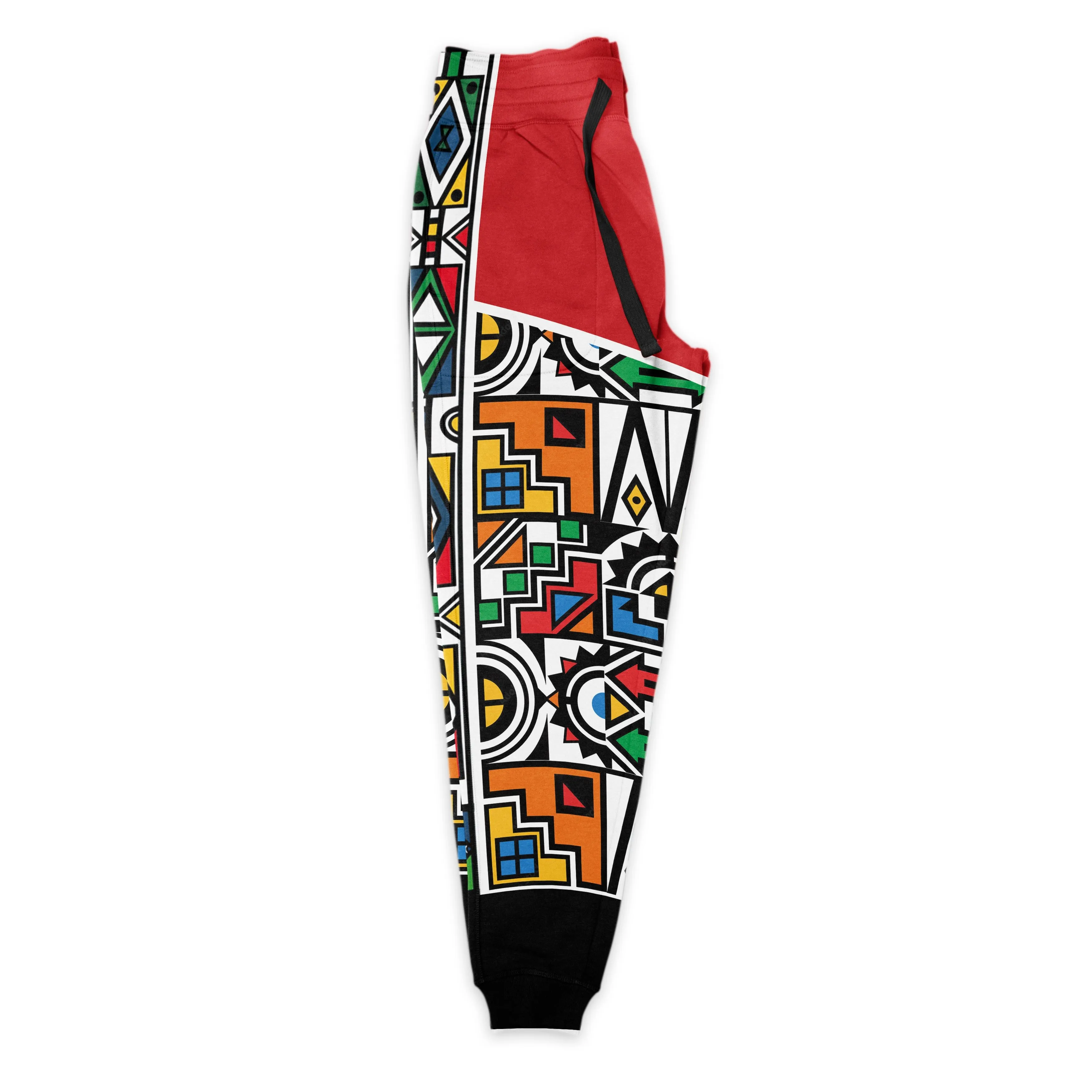 African Ndebele Pattern Hoodie and Joggers Set