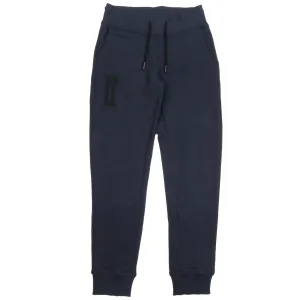 AI Riders on the Storm Navy Logo Jogging Bottoms