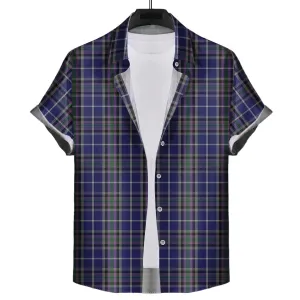 Alexander of Menstry Tartan Short Sleeve Button Down Shirt