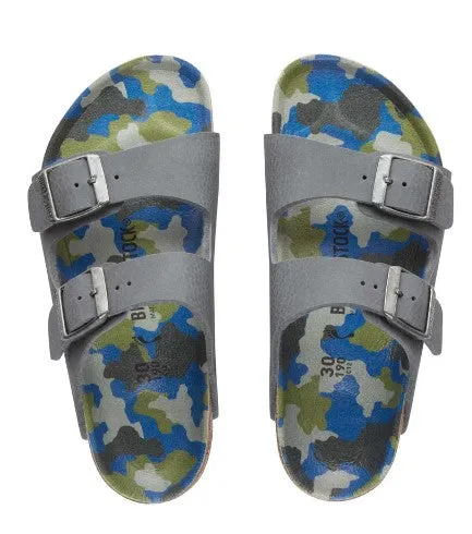 Arizona Birko-Flor Grey/Camo (Narrow)