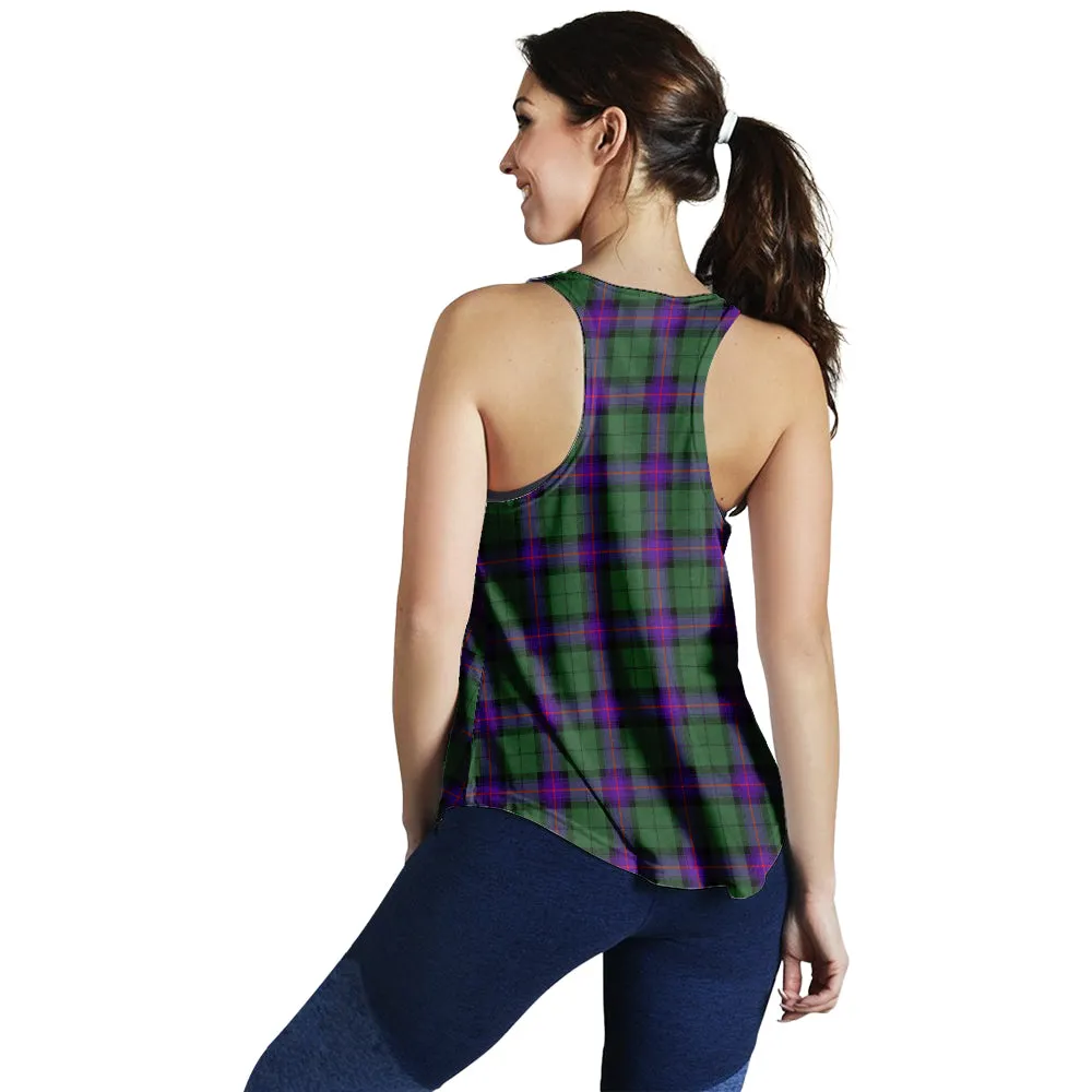 Armstrong Modern Tartan Women Racerback Tanks