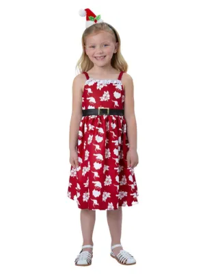 Aussie Miss Santa Christmas Child Costume - Buy Online Only