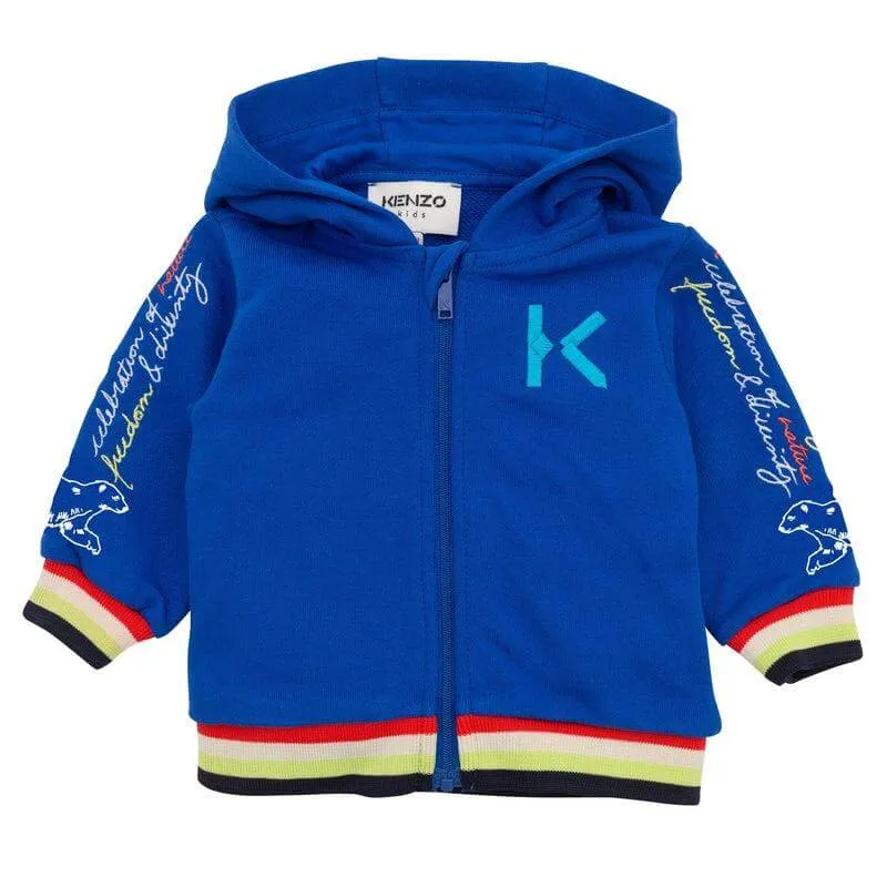 Baby Boys Blue Tracksuit