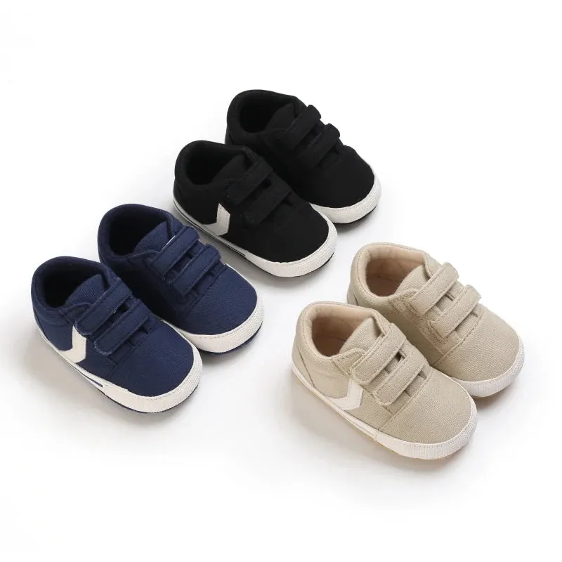 Baby Shoes Boys Canvas Casual Soft Sole Non-slip Newborn Children