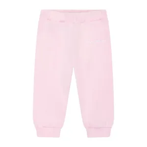 Balmain Baby Embroidered Logo Pink Jogging Bottoms