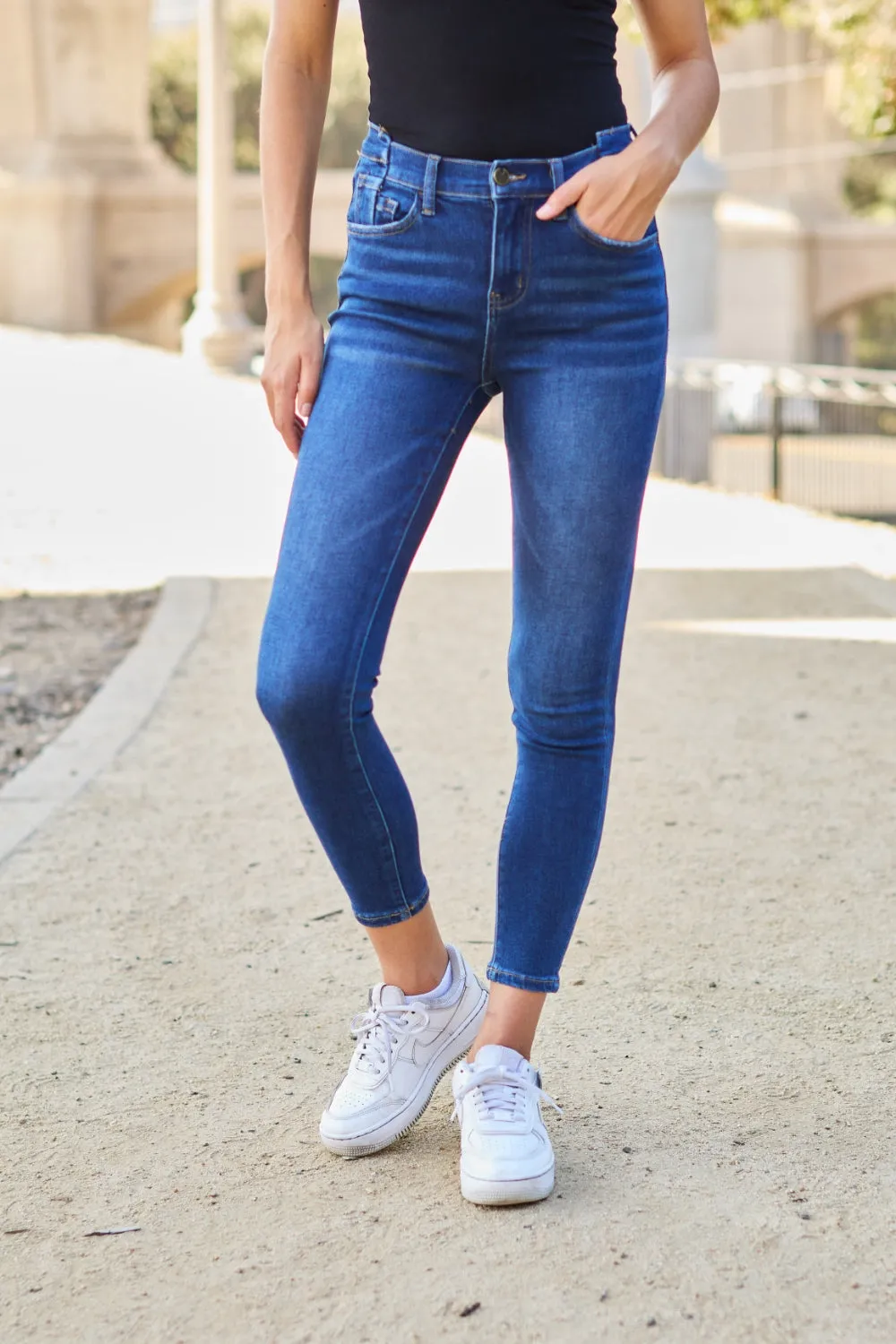 BAYEAS Skinny Cropped Jeans