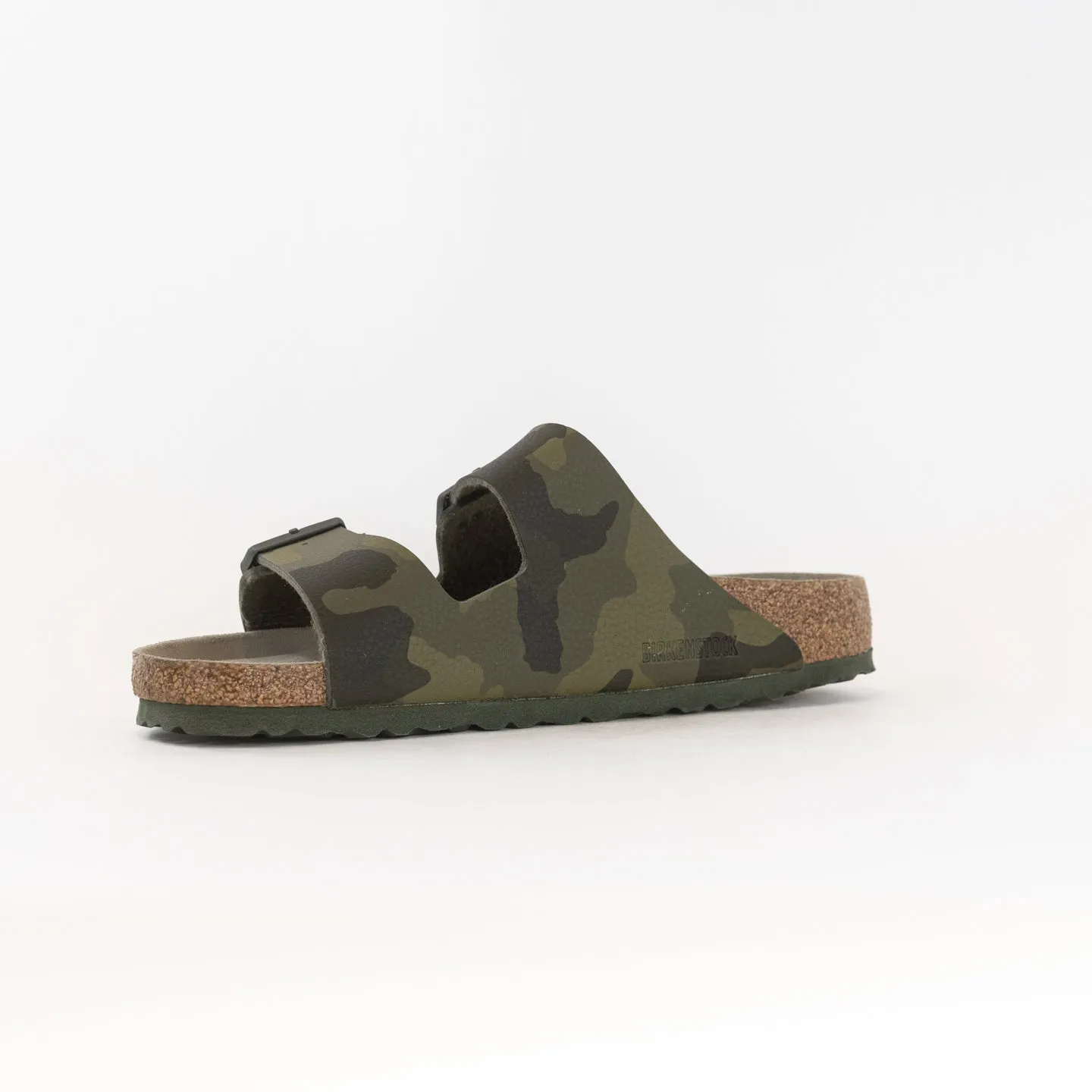 Birkenstock Arizona Birko Flor (Men's) - Desert Soil/Camo Green