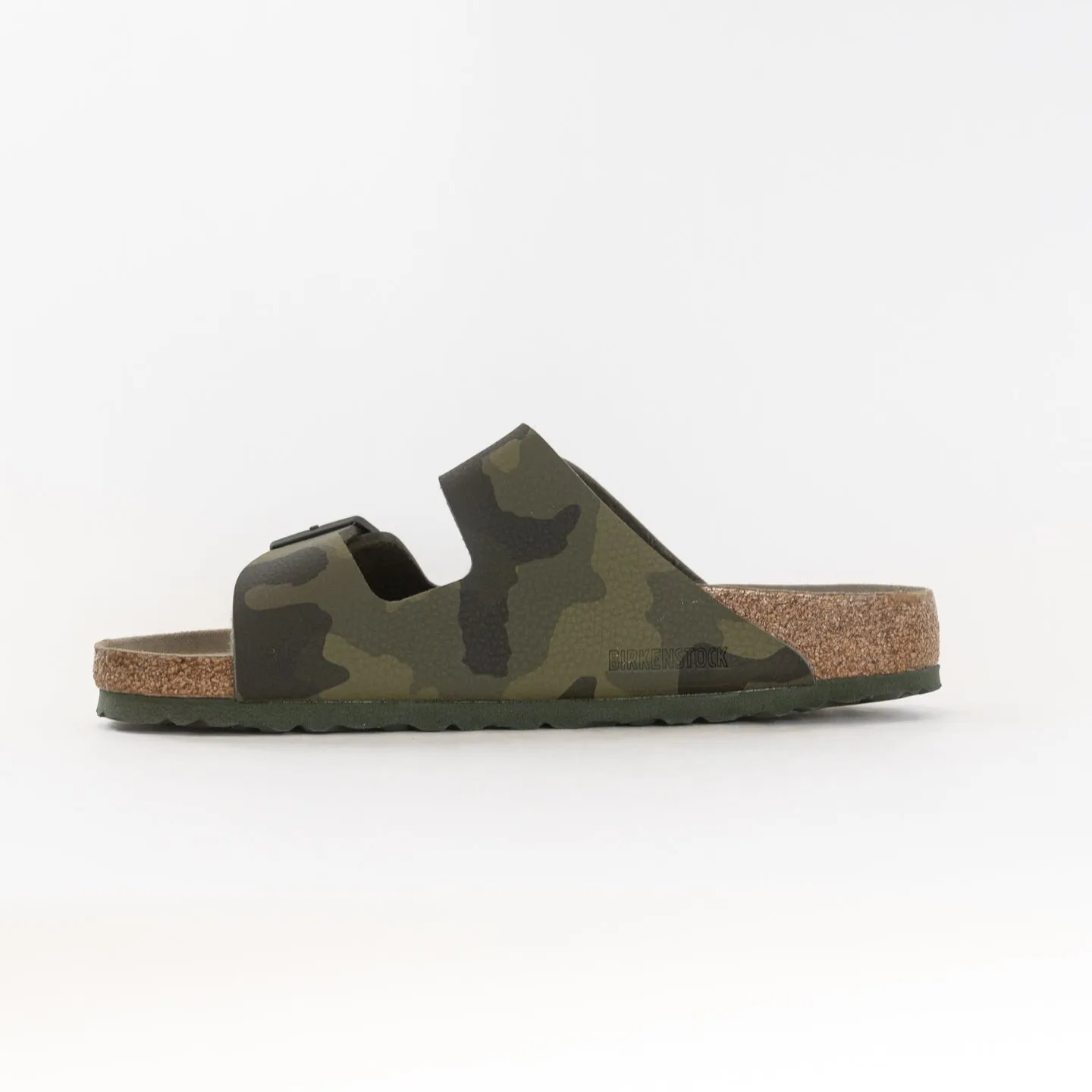 Birkenstock Arizona Birko Flor (Men's) - Desert Soil/Camo Green