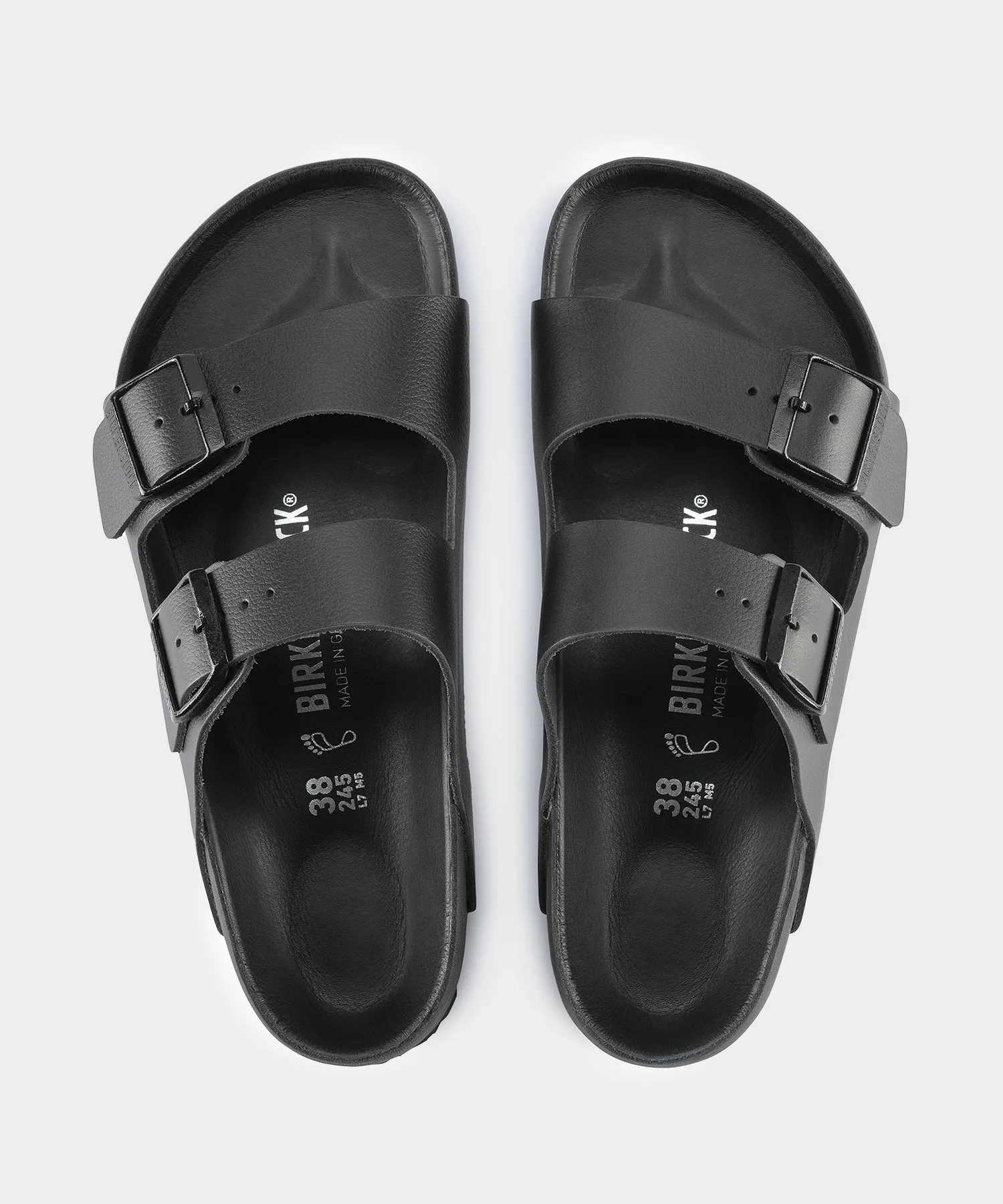 Birkenstock Arizona Exquisite in Black Leather