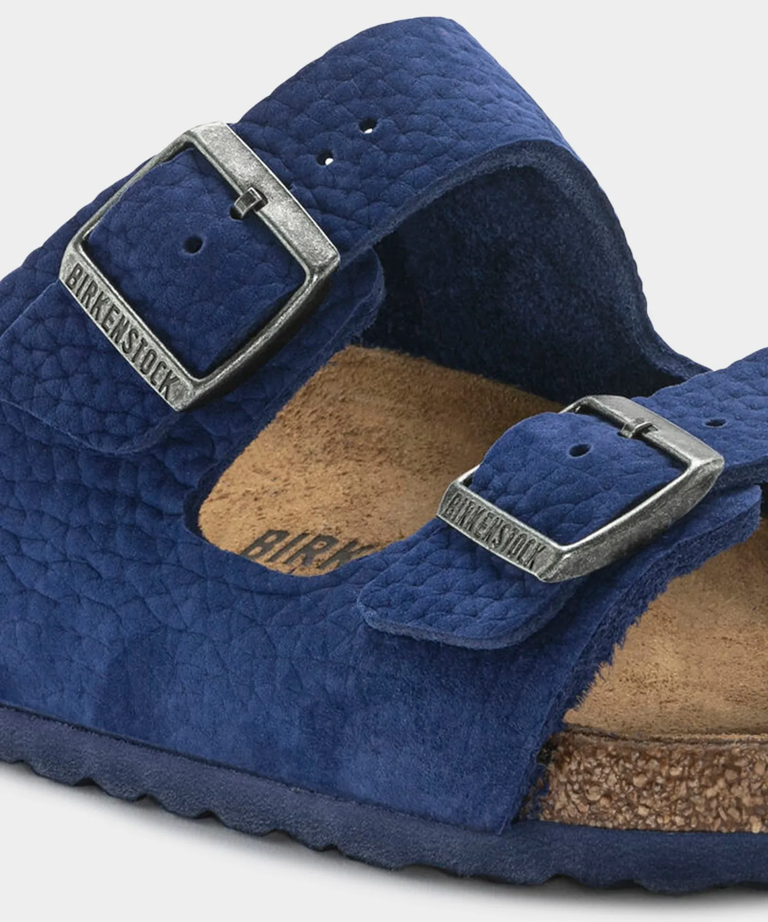 Birkenstock Arizona in Indigo Blue Leather