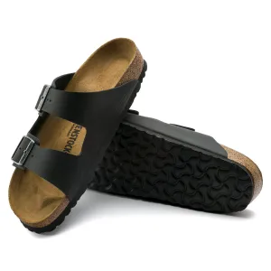 Birkenstock Arizona Oliled Leather Color: Black