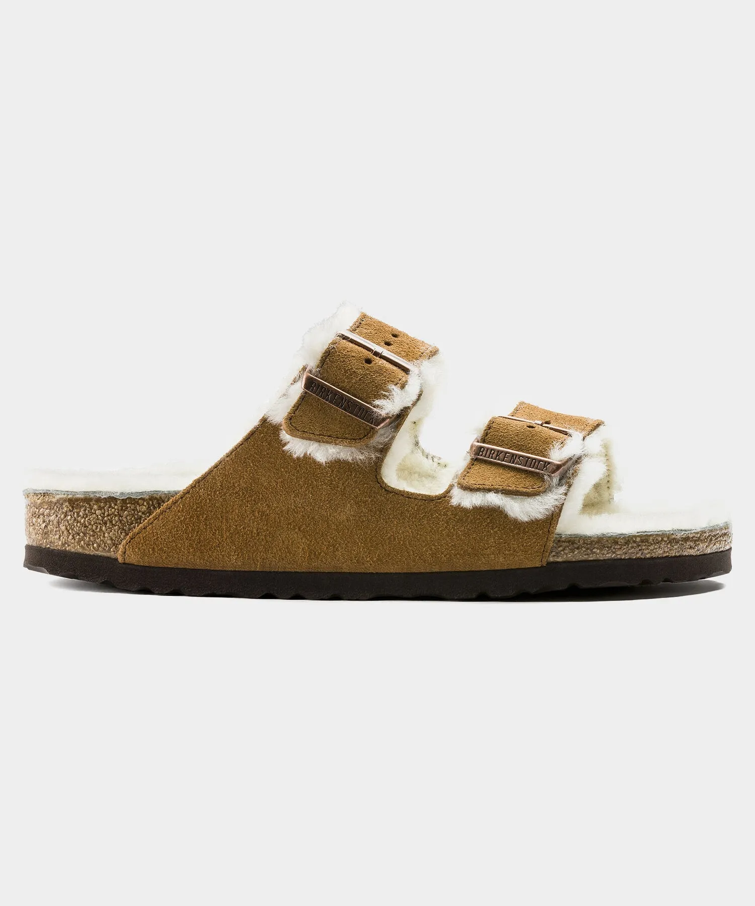 Birkenstock Arizona Shearling in Mink