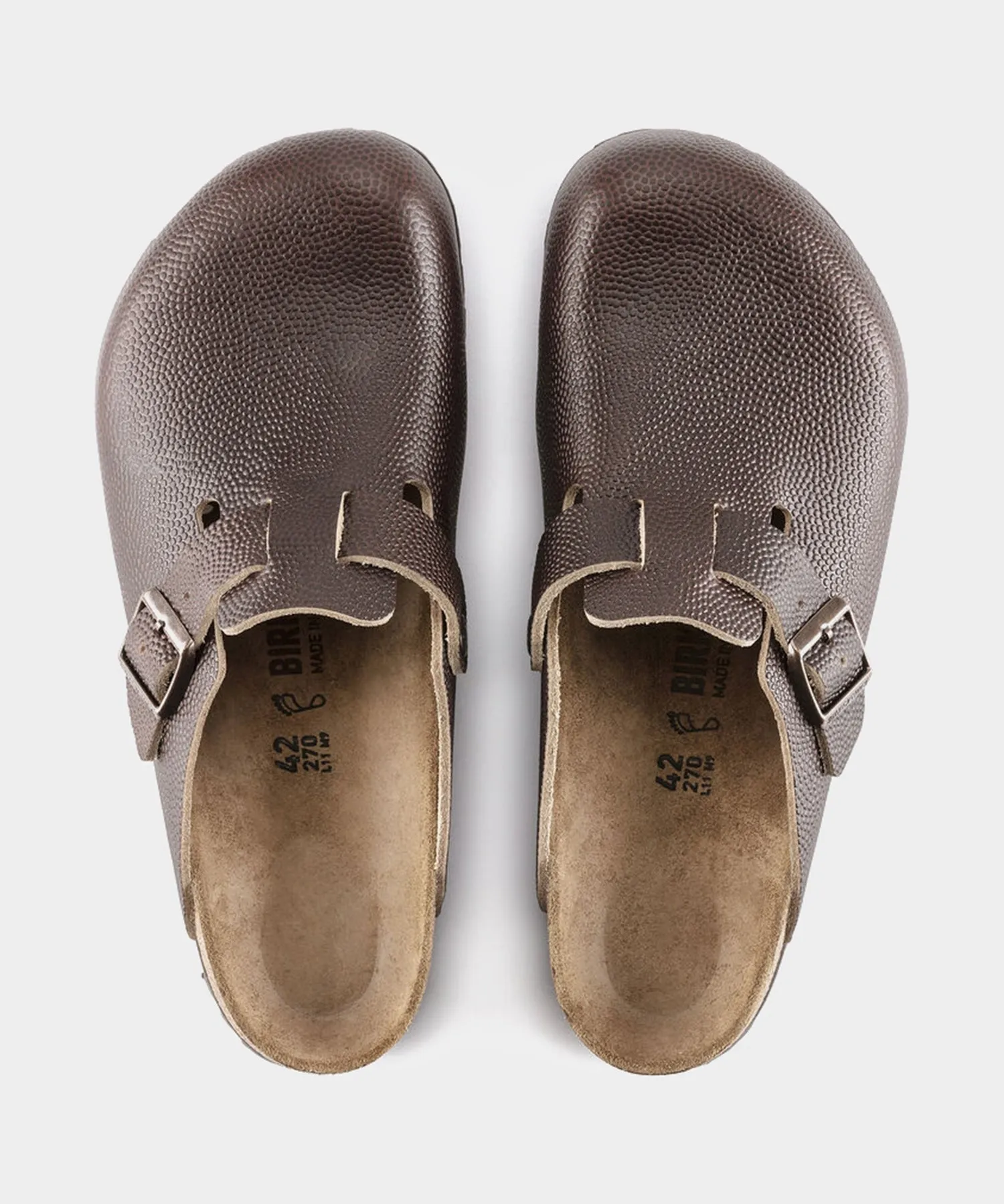 Birkenstock Boston Grip in Roast Horween Leather