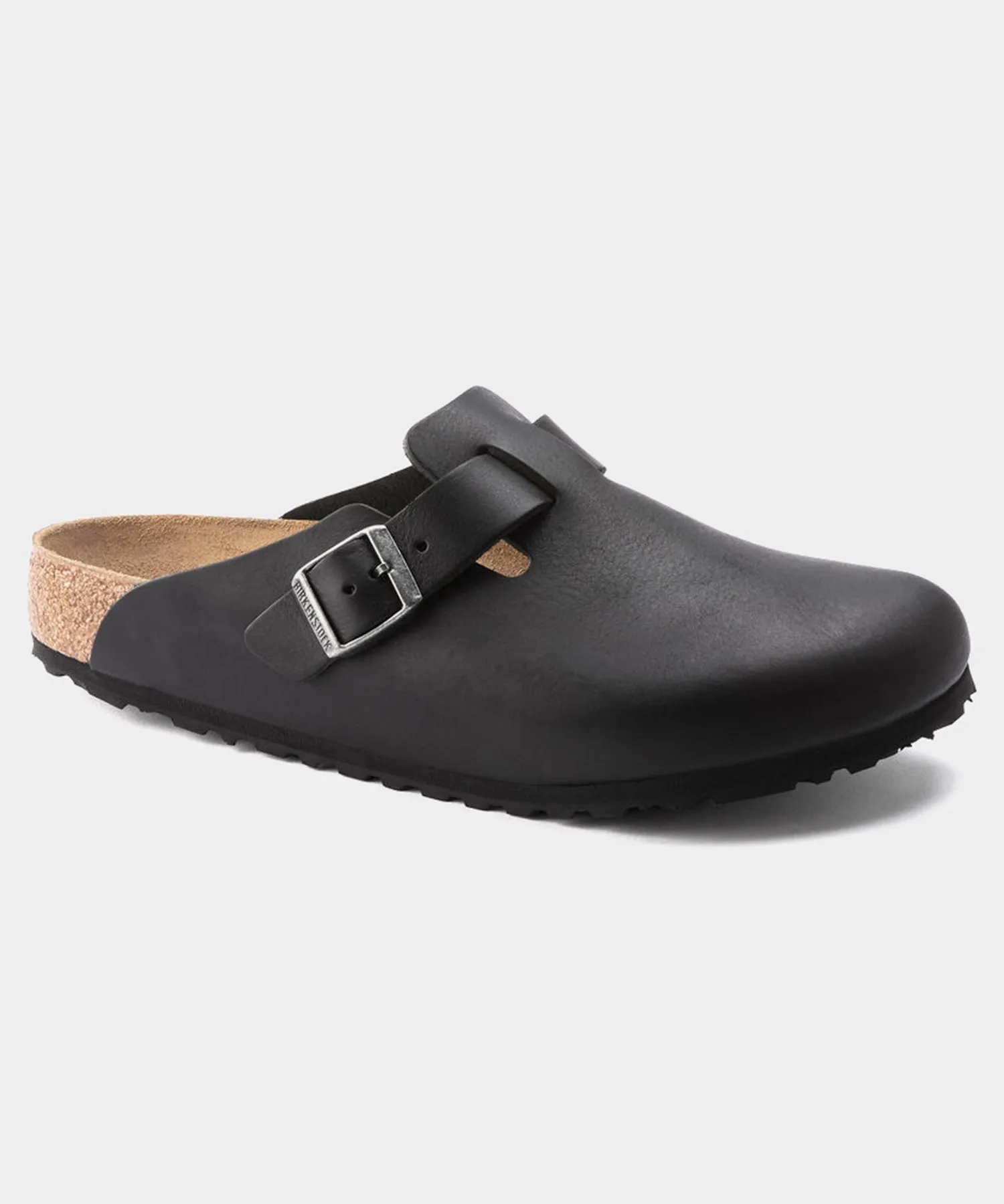 Birkenstock Boston Grip in Vintage Black Leather