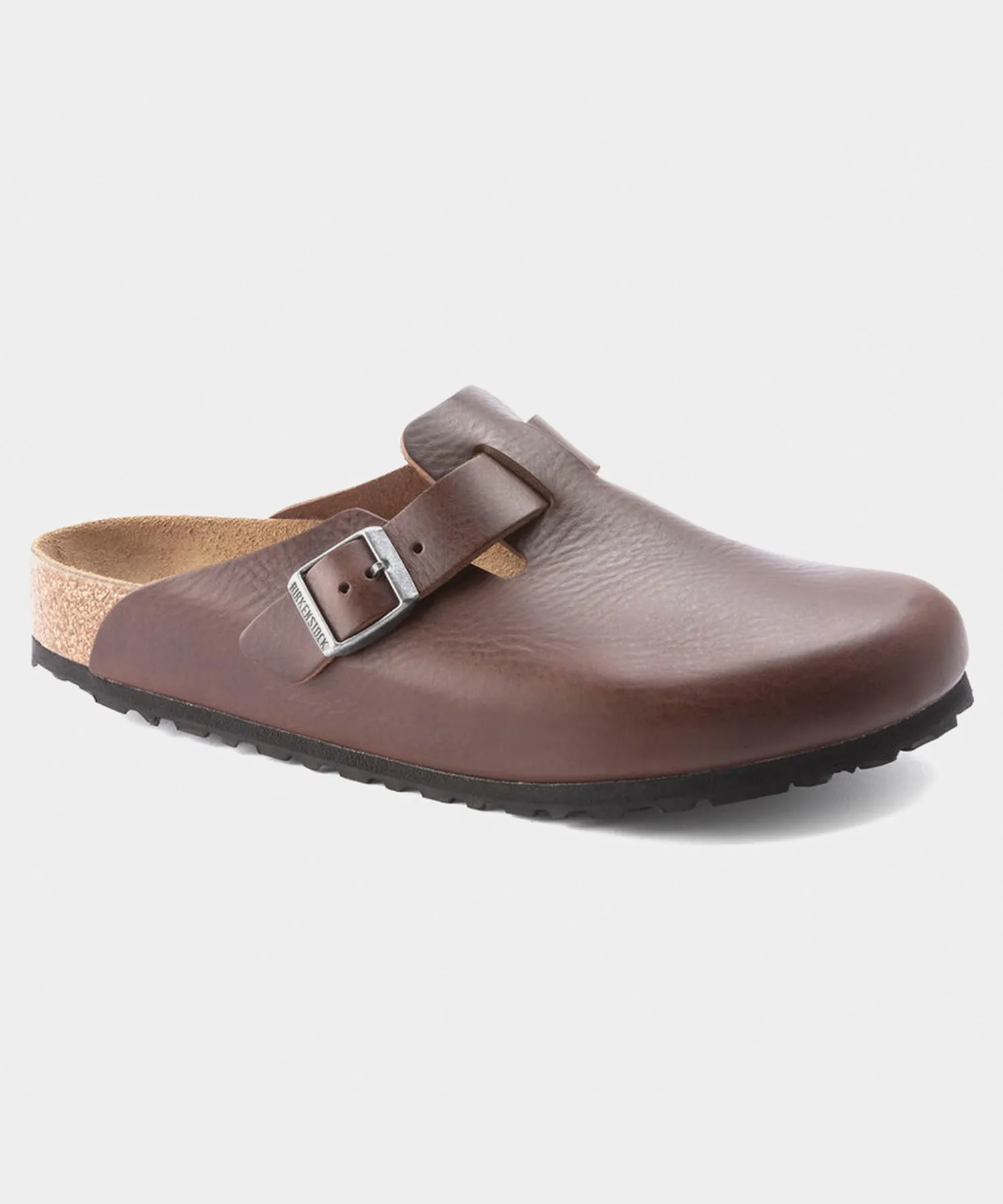 Birkenstock Boston Grip in Vintage Brown Leather