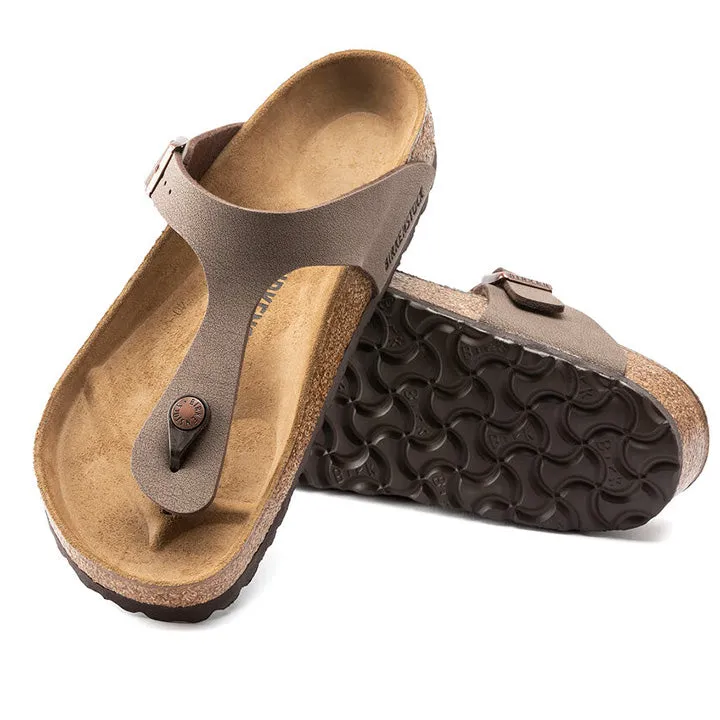 BIRKENSTOCK GIZEH MOCCA SANDALS