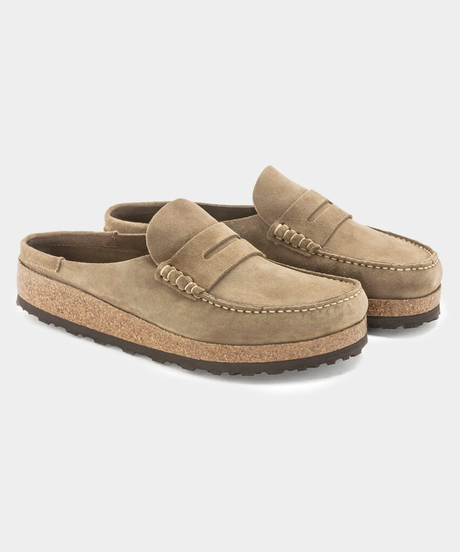 Birkenstock Naples Grip in Taupe