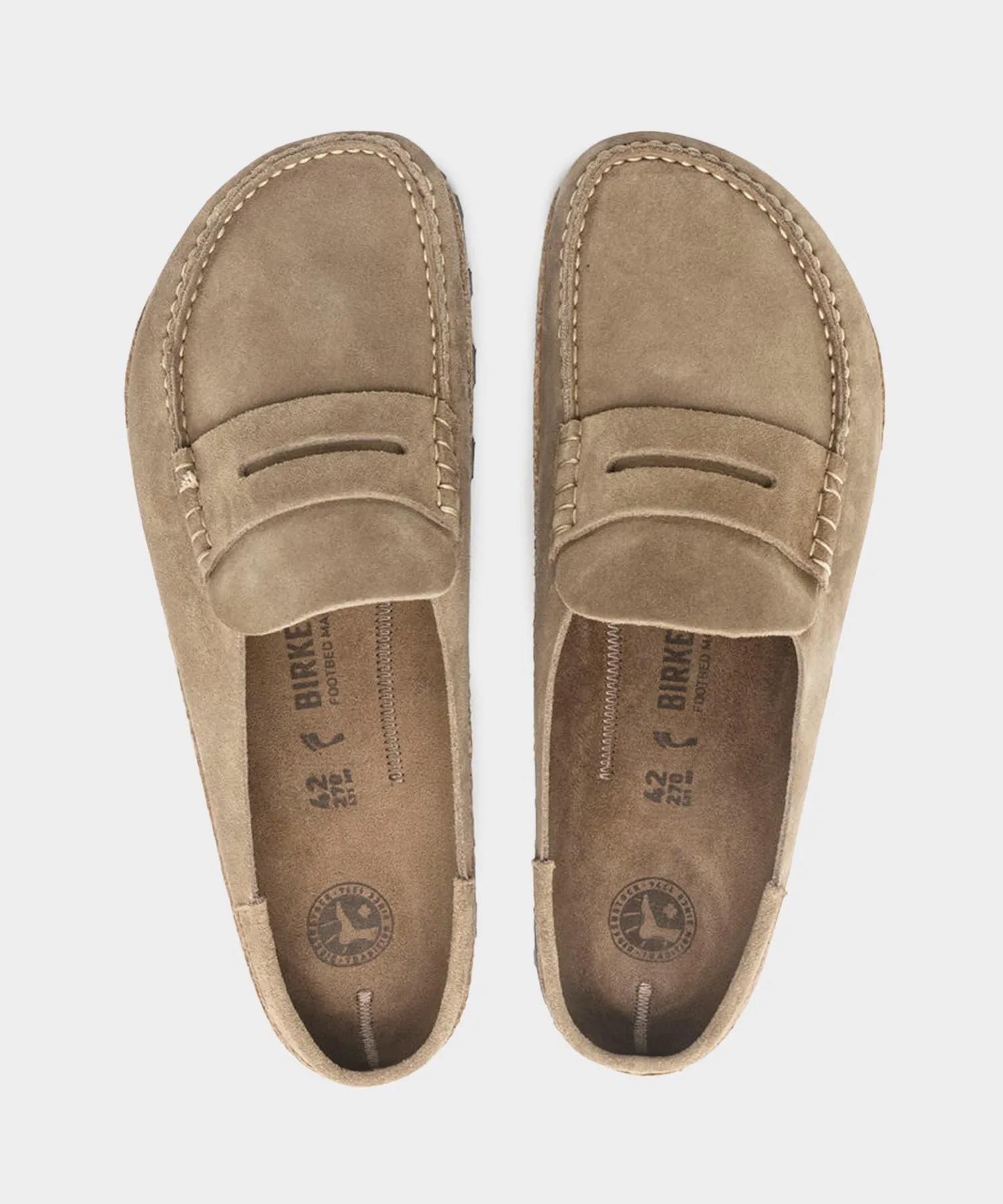 Birkenstock Naples Grip in Taupe