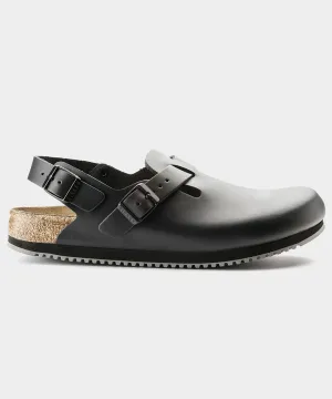 Birkenstock Tokio Super Grip in Black Leather