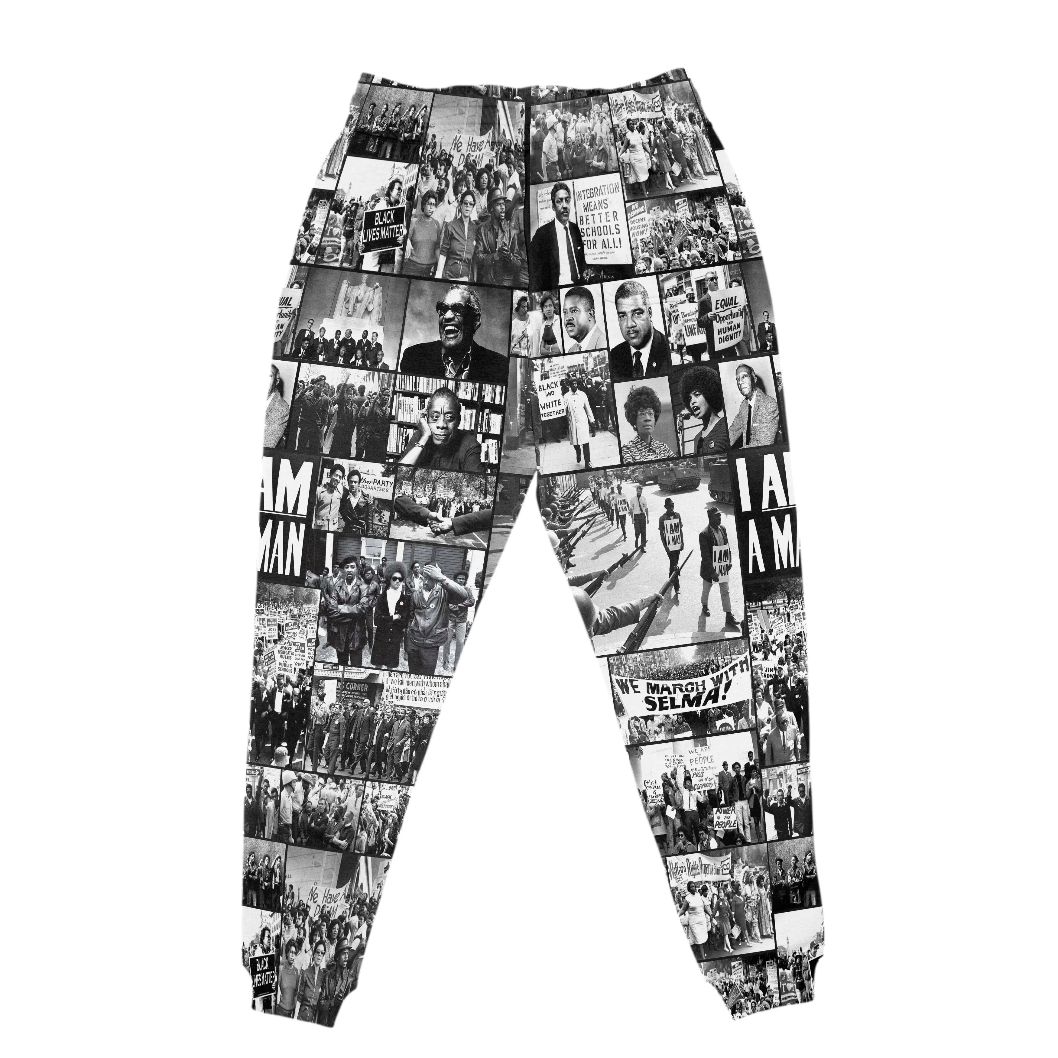 Black Power Images 2 All-over Hoodie and Joggers Set