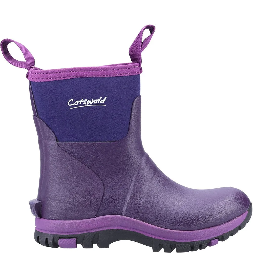 Blaze Neoprene Wellingtons Purple