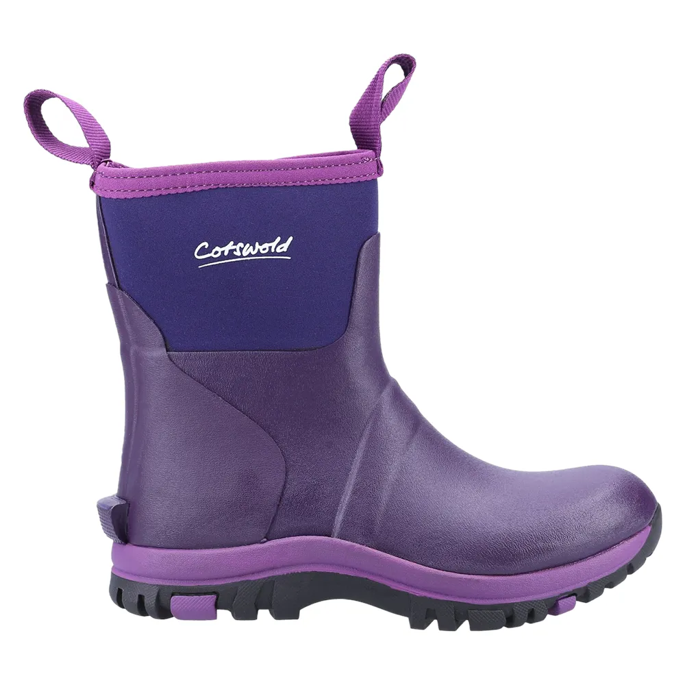 Blaze Neoprene Wellingtons Purple