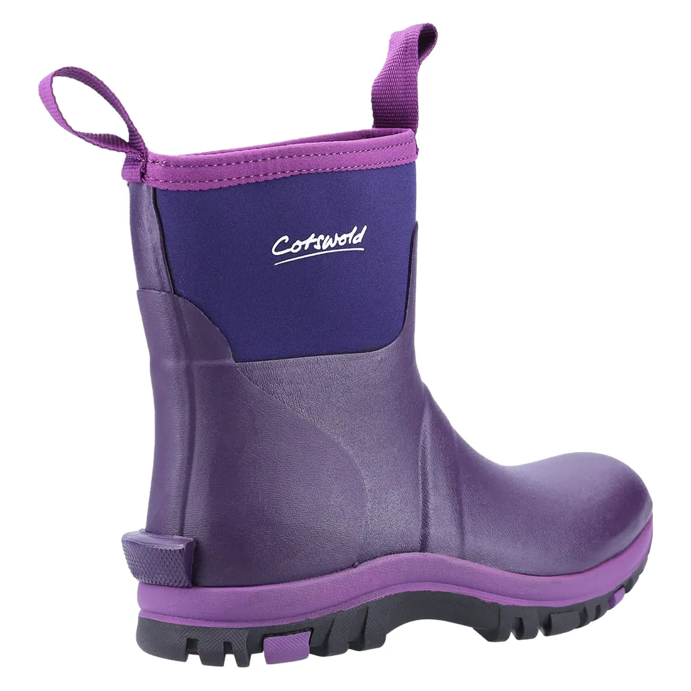 Blaze Neoprene Wellingtons Purple