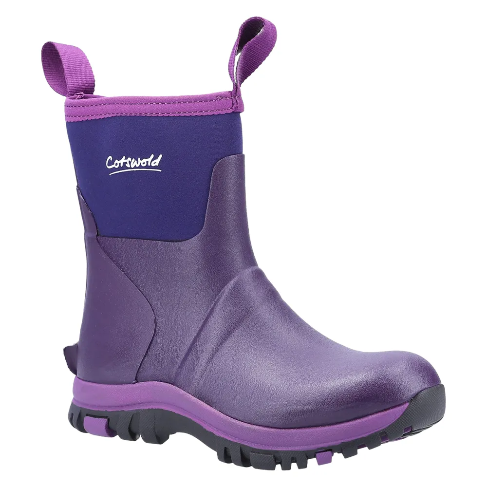 Blaze Neoprene Wellingtons Purple