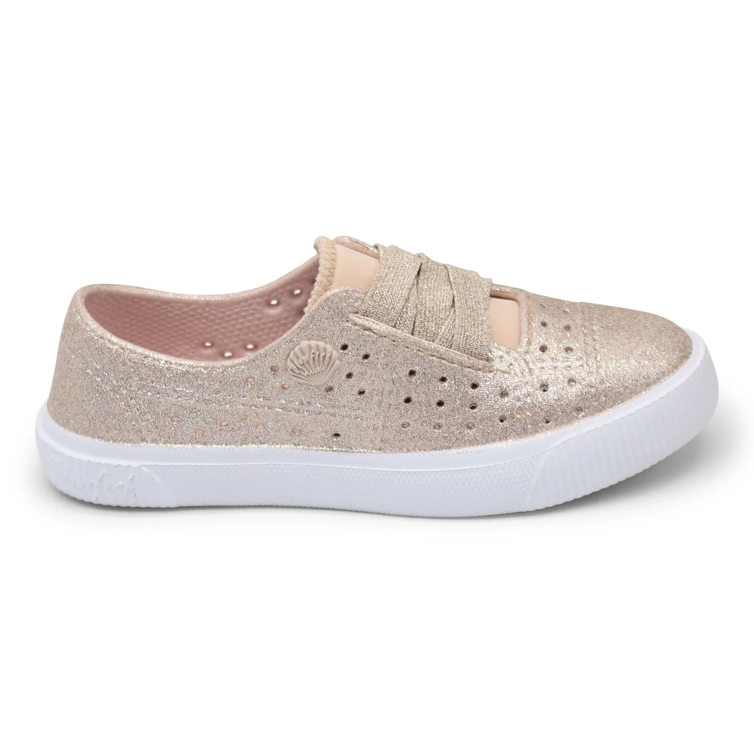 Blowfish Kid's Rioo-K Slip On Shoe - Rose Gold Metallic