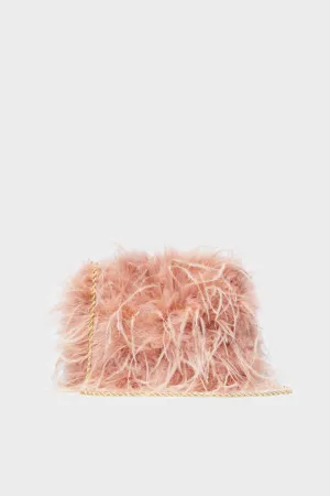 Blush Feathers Zahara Bag