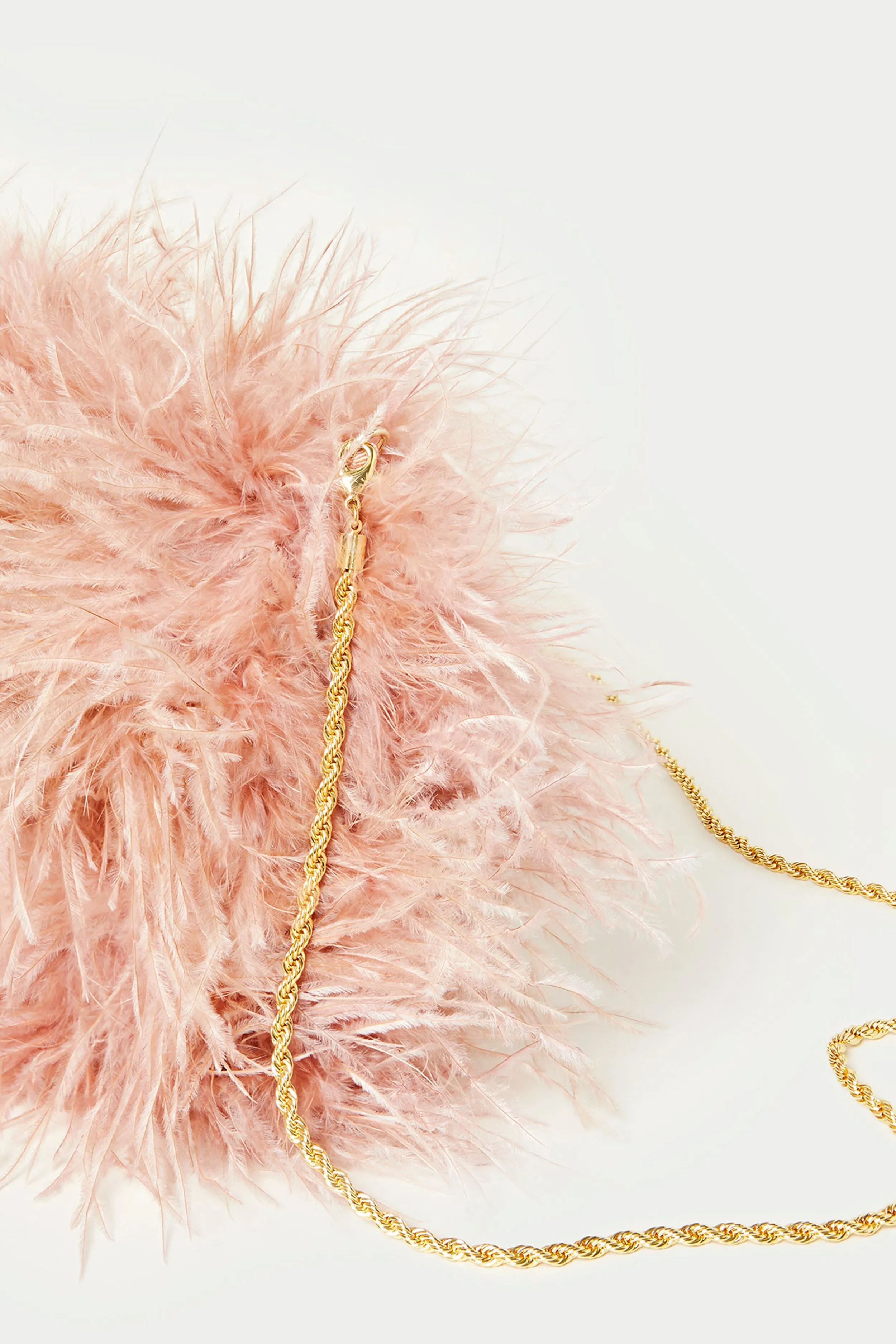 Blush Feathers Zahara Bag