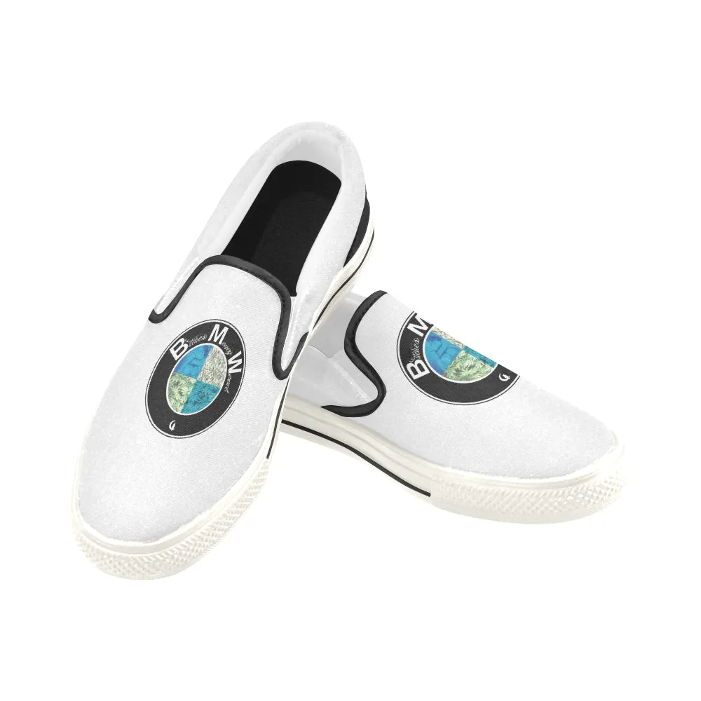 B.MONEY.W Unusual Slip-on Canvas Shoes