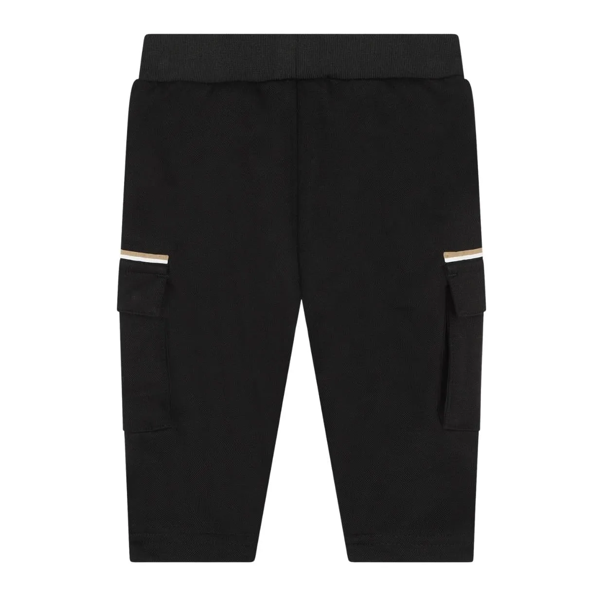 BOSS Baby Black Cargo Jogging Trousers