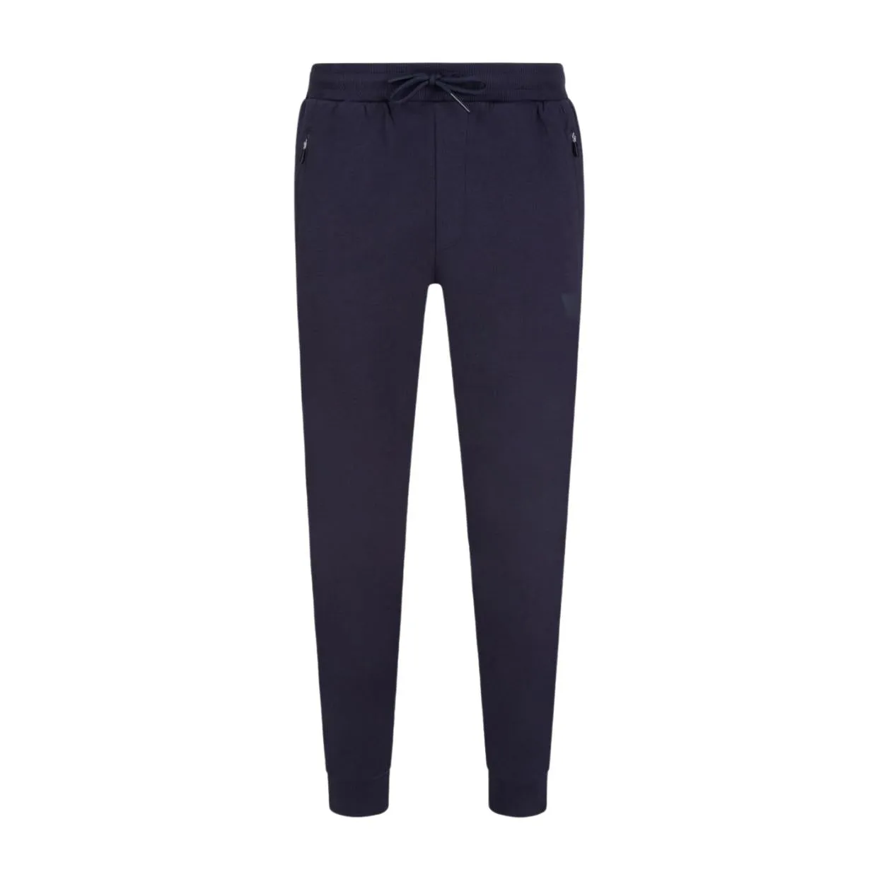 BOSS Hadiko 1 Logo Stripe Dark Blue Jogging Bottoms