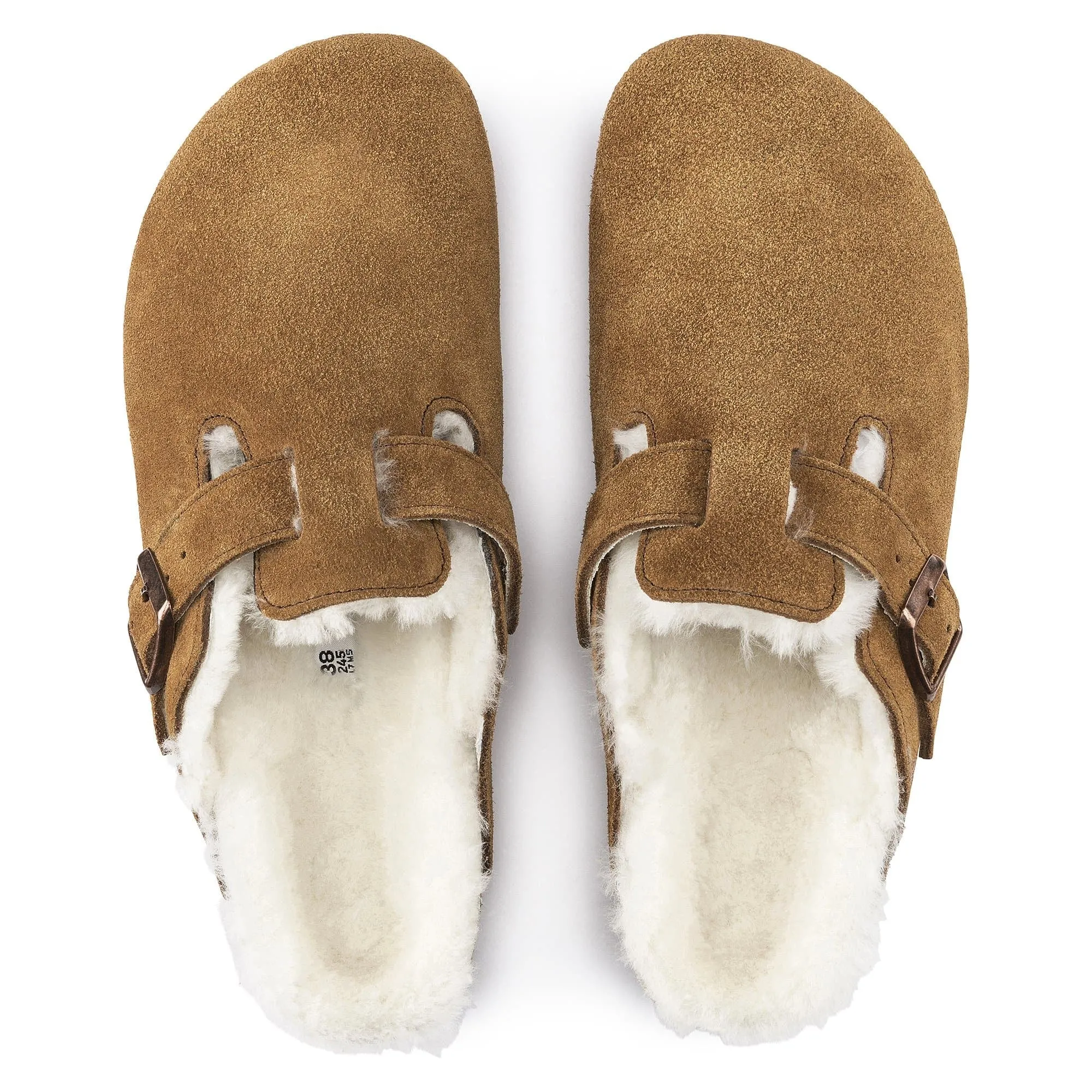 Boston Shearling Suede Leather