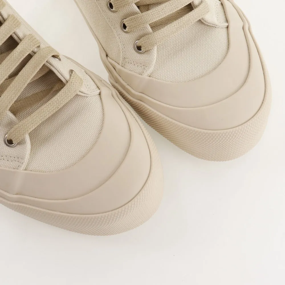 Bottega Veneta Canvas High-Top Sneakers