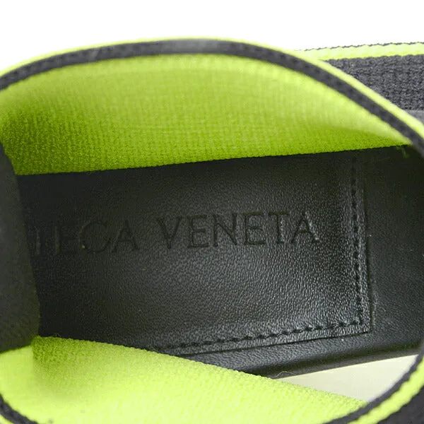 Bottega Veneta Flex Sandals Black Lime Green